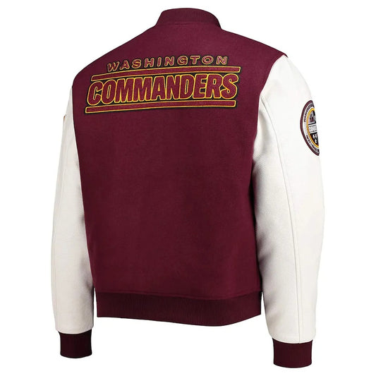 Washington Commanders Varsity Jacket