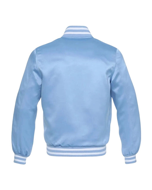 Women’s Sky Blue Varsity Jacket