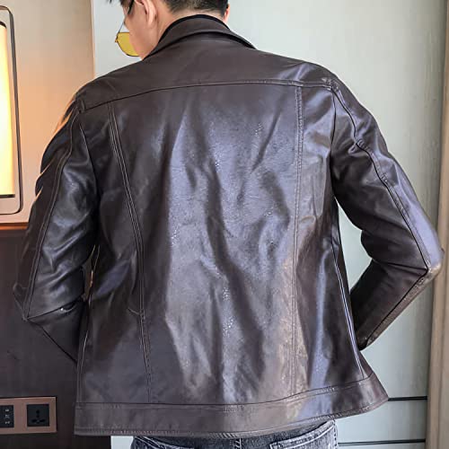 Men’s Black Lambskin Biker Jacket – ArnaLuxe