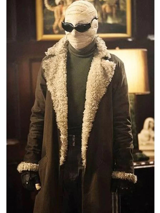 Doom Patrol Negative Man coat Matt Bomer Larry Trainor trench coat