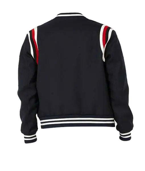 Men Cotton Varsity Jacket