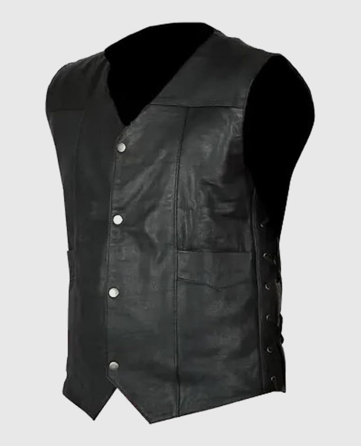 The Walking Dead Governor Daryl Leather Vest