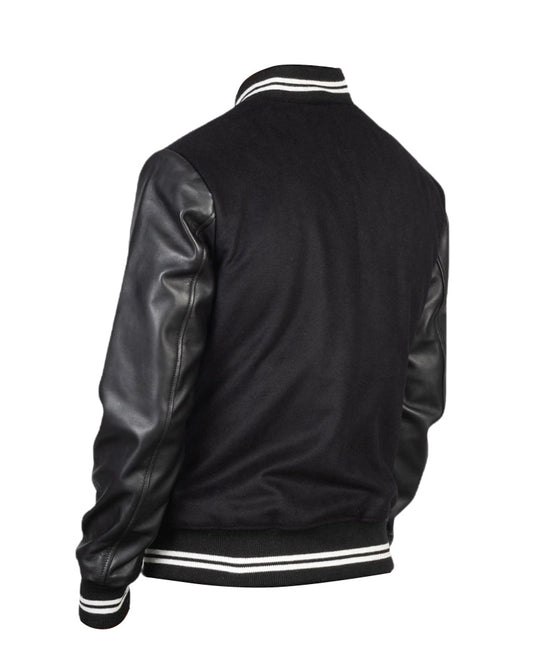 Harrison Black Varsity Jacket