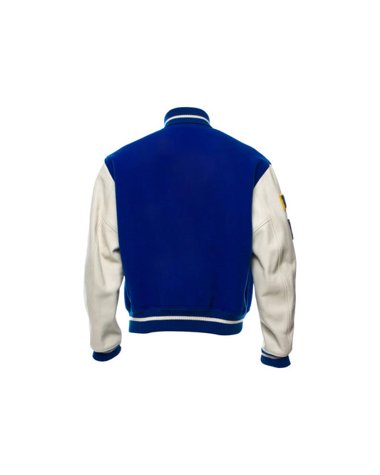 Men Blue Varsity Jacket