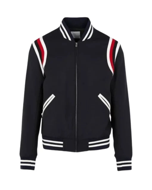 Men Cotton Varsity Jacket