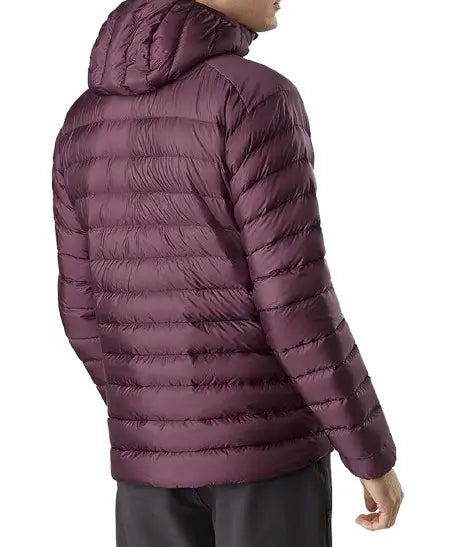 Men’s Burgundy Puffer Jacket