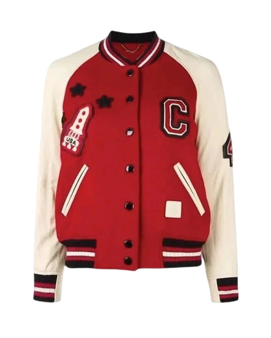 Mens Coach Letterman Jacket