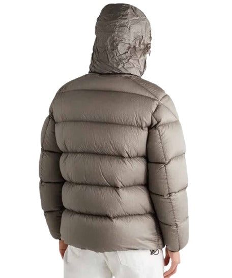 Mens Grey Puffer Jacket