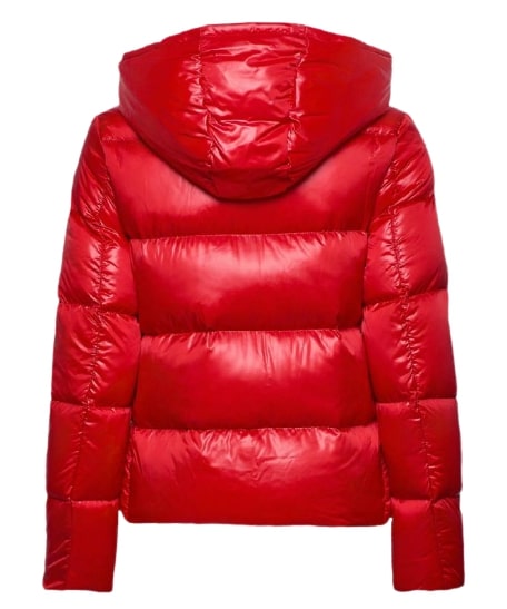 Mens Red Puffer Jacket