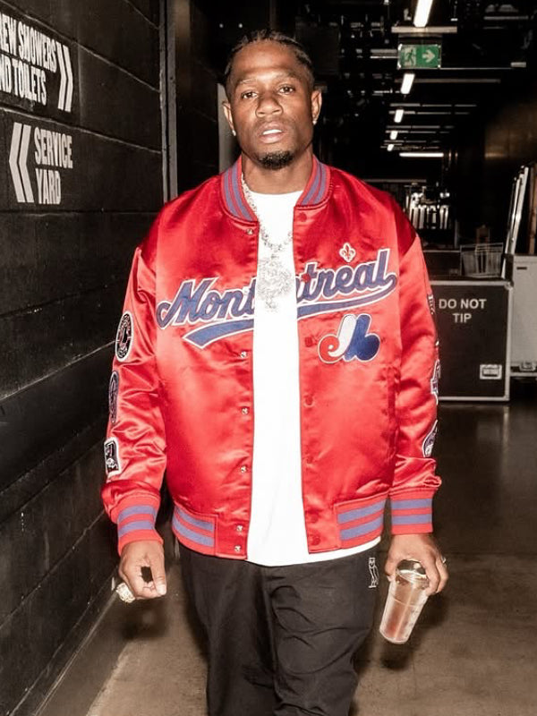 OVO x New Era x MLB Montreal Expos Varsity Jacket