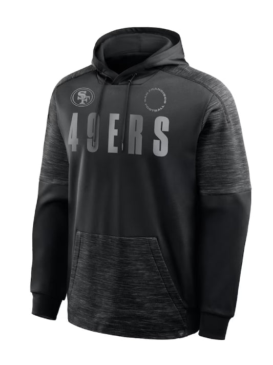 Men's San Francisco 49ers Chip Shot Pullover Hoodie - Black