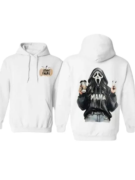 Spooky Mama Halloween Funny Hoodie