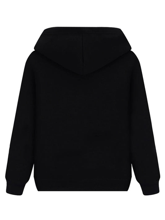 Spy x Family anime hoodie black pullover with cozy fleece