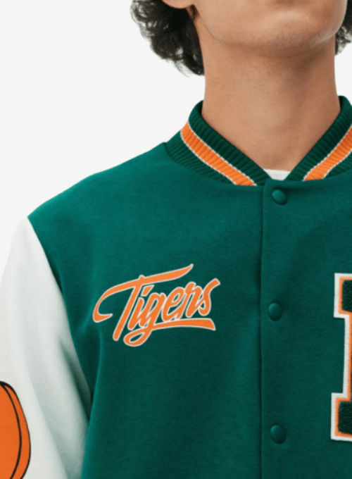 Stranger Things Hawkins Tigers Varsity Jacket