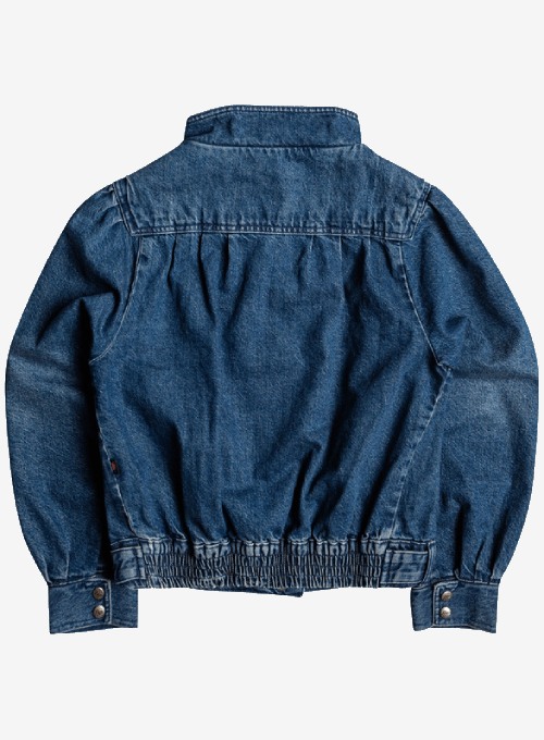 Nancy Wheeler Stranger Things blue denim jacket inspired by Netflix series