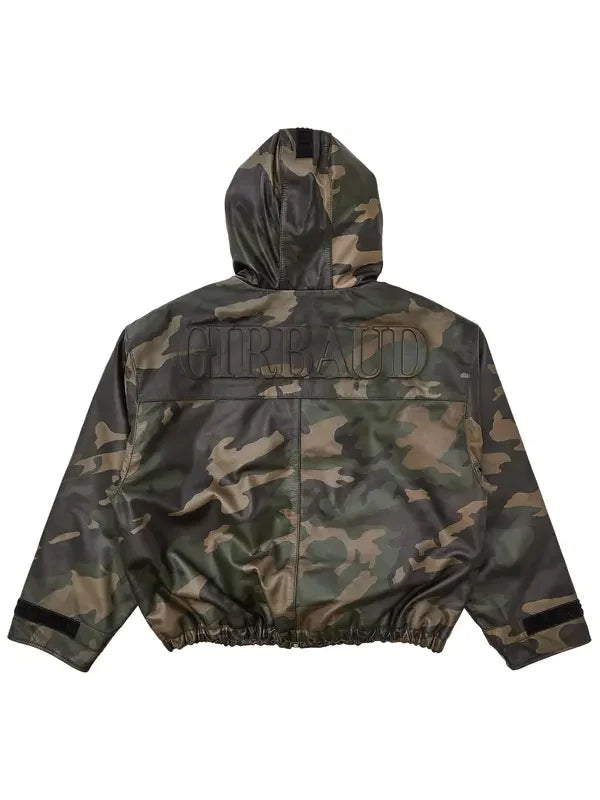 Supreme Marithé + François Girbaud Hooded Leather Flight Bomber Jacket