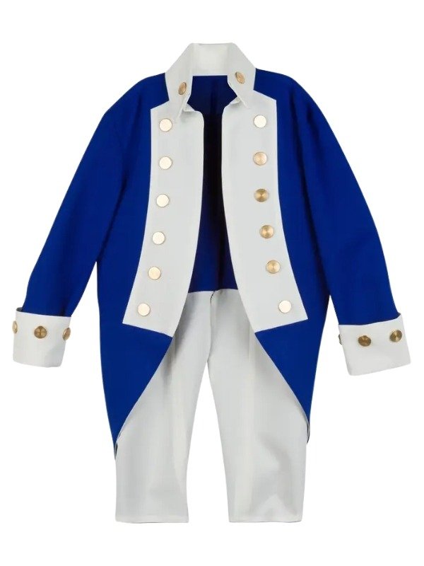 Deluxe Children American Revolutionary Uniform Jacket