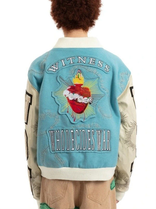 Who Decides War Namesake Varsity Jacket