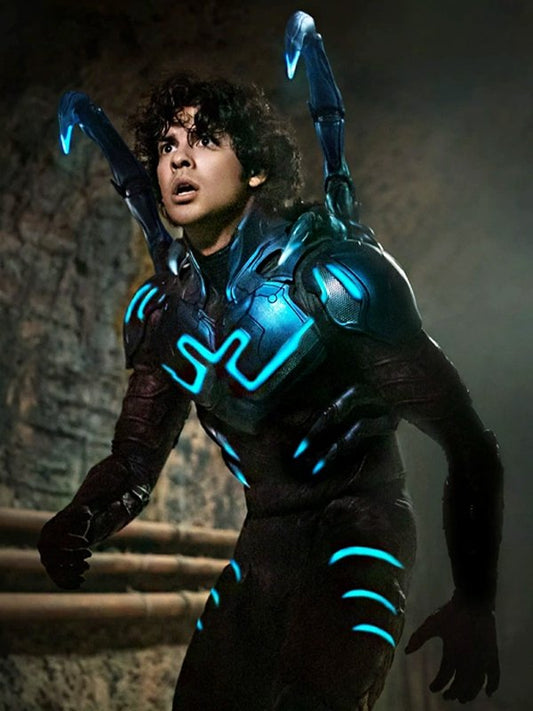 Xolo Maridueña Blue Beetle 2023 Jacket