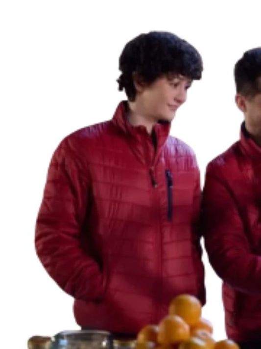 The 5-Year Christmas Party Katie Red Jacket