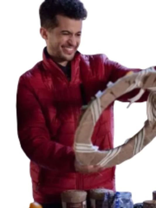 The 5-Year Christmas Party Jordan Fisher Red Jacket