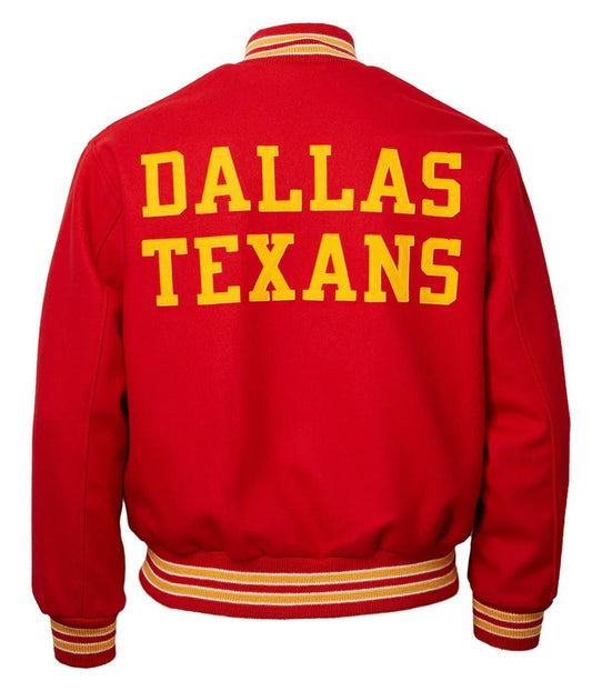 Travis Kelce Red varsity Jacket