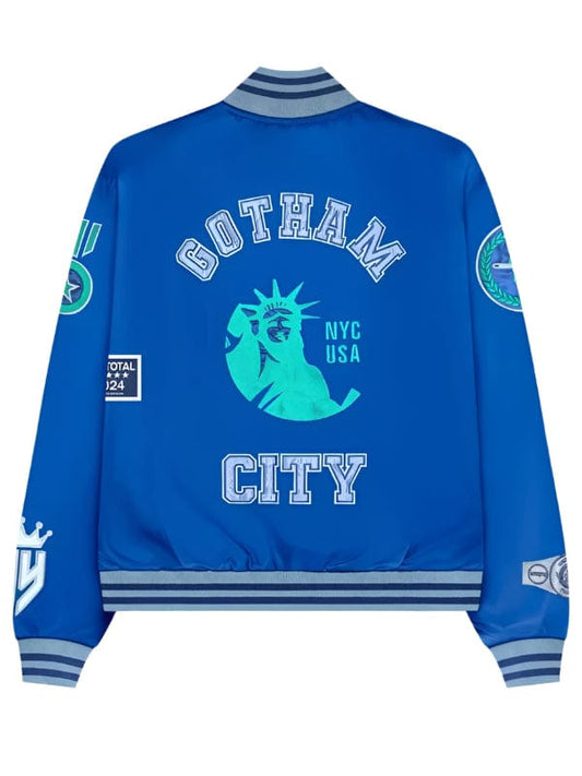 Lot Of 8 Nyc Gotham City Varsity Jacket