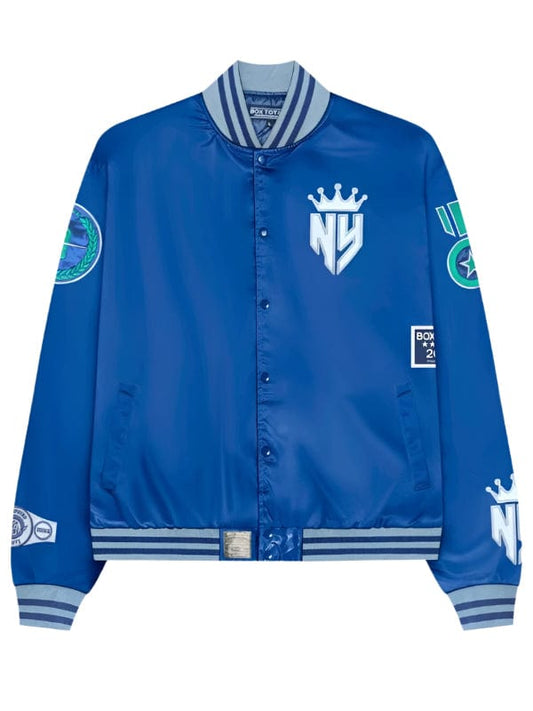 Lot Of 8 Nyc Gotham City Varsity Jacket