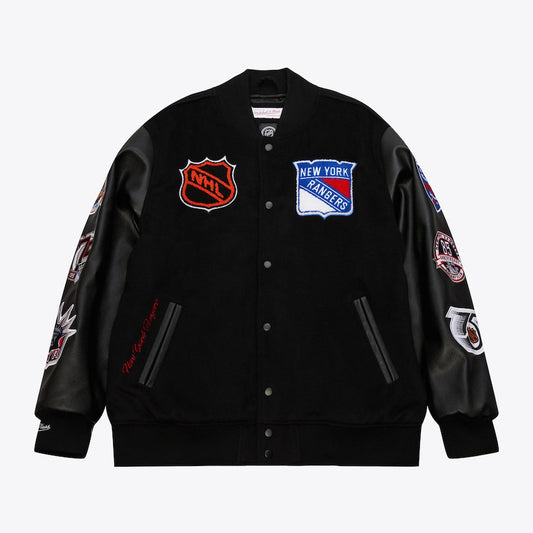 New York Rangers Full-Snap Jacket