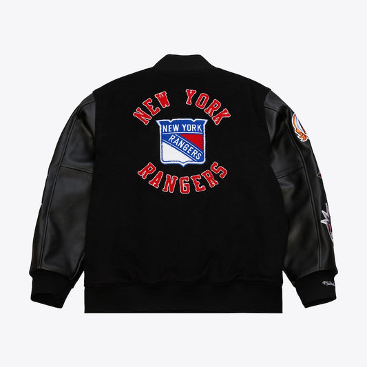 New York Rangers Full-Snap Jacket