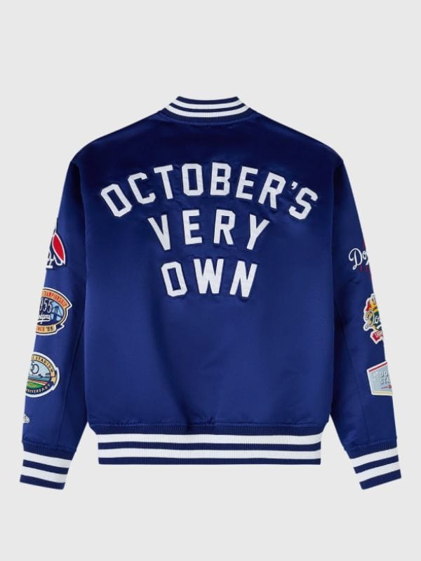 OVO x New Era x MLB Dodgers Varsity Jacket