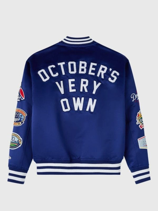 OVO x New Era x MLB Dodgers Varsity Jacket