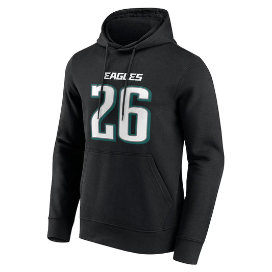 Philadelphia Eagles Club Black Pullover Hoodie - Official NFL Fan Gear