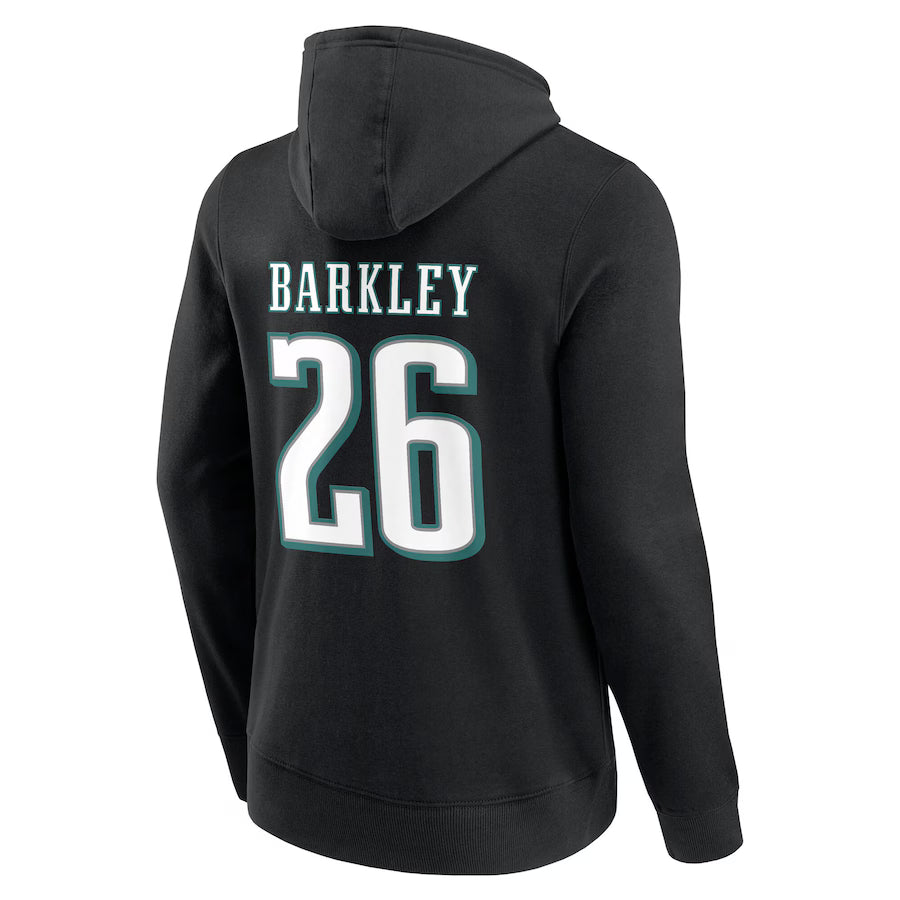 Philadelphia Eagles Club Black Pullover Hoodie - Official NFL Fan Gear