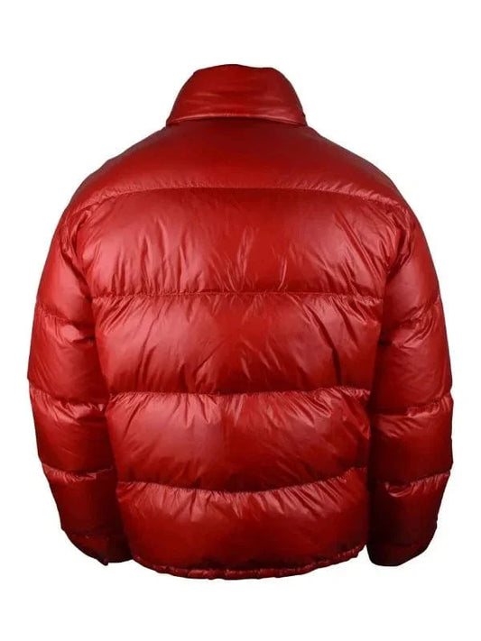 Prada Red Puffer Jacket