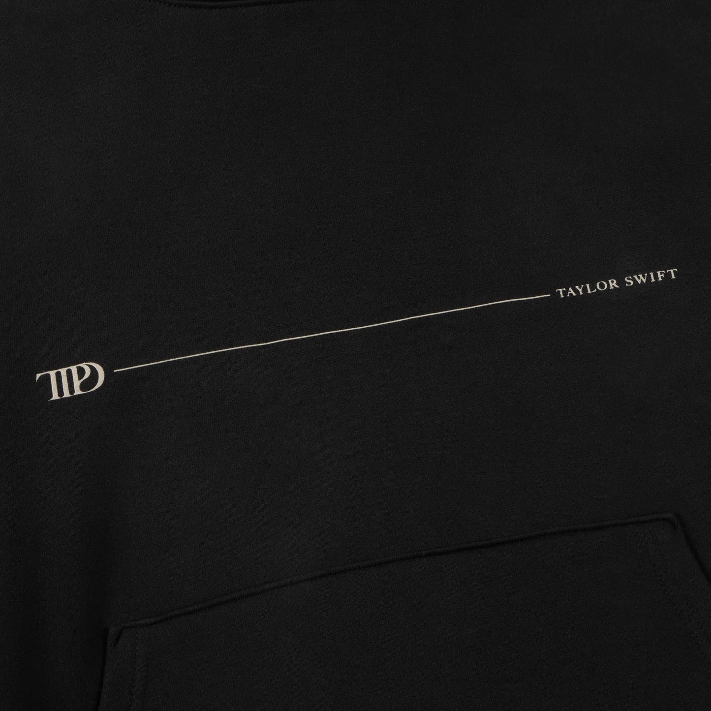 Taylor Swift The Tortured Poets Department Spotify Black Hoodie