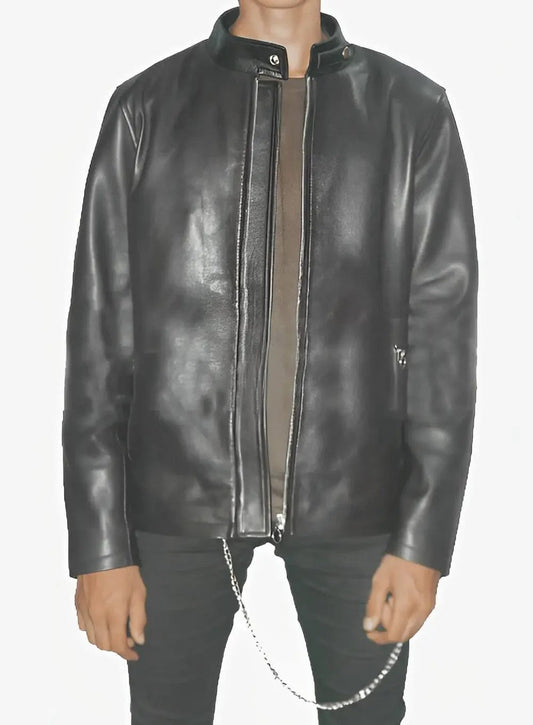 The Timeless Power of the Black Leather Trench Coat
