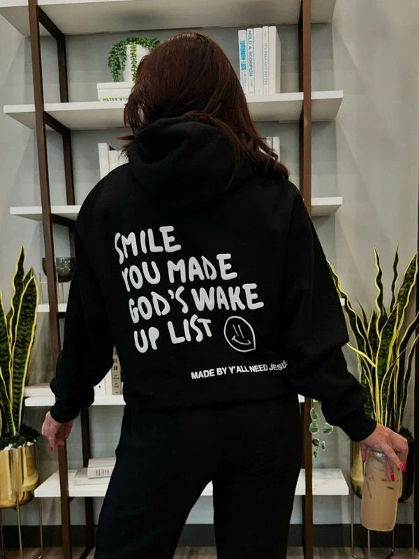 black hoodie casual outfit