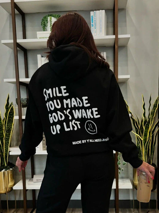 black hoodie casual outfit