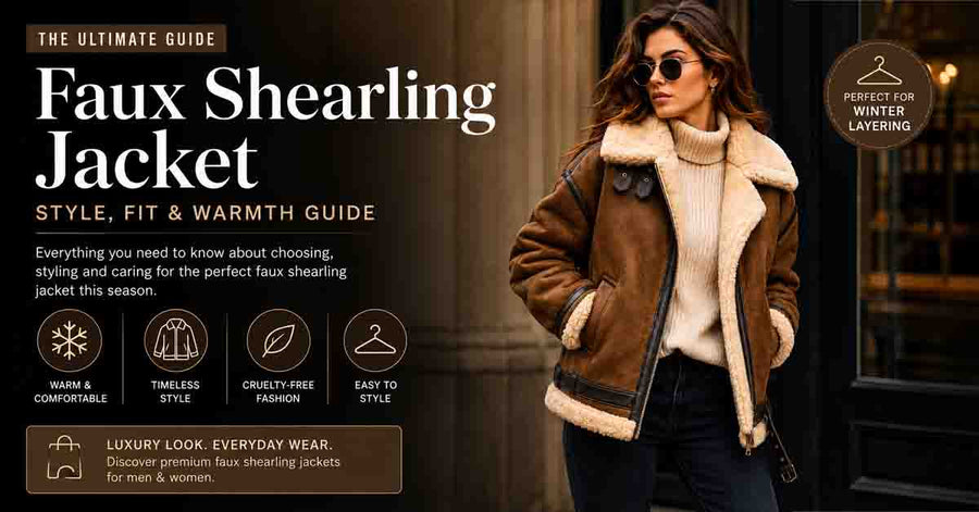 Faux Shearling jacket