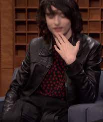 Stranger Things cast wearing 80s-style jackets from Arna Luxe