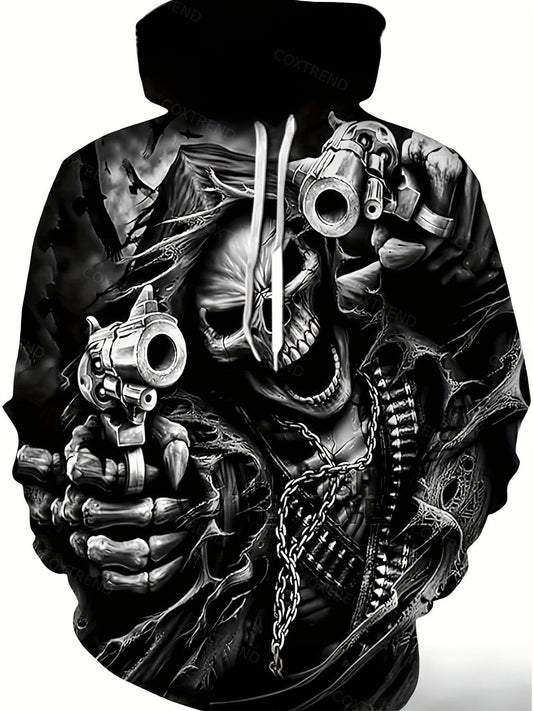 Creepshow Black Denim Jacket for Men - Halloween Outfit