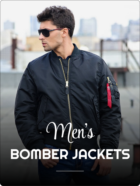 Men's Bomber Jackets: Iconic Style, Modern Attitude