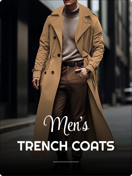 Men's Coats: Trench Coats, Pea Coats Overcoats
