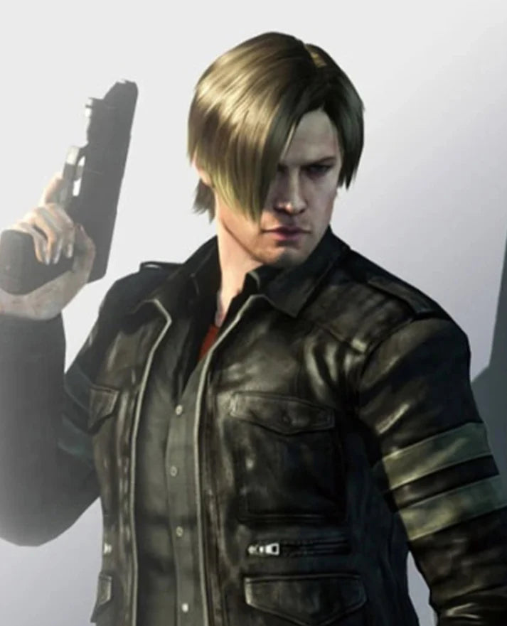 Leon Kennedy Resident Evil 6 Leather Jacket
