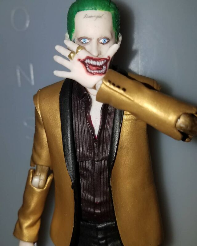 Suicide Squad Joker Golden Tuxedo