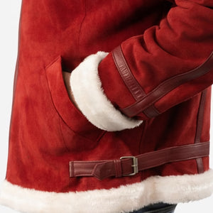 Men’s Classic Spirited Shearling Leather Jacket