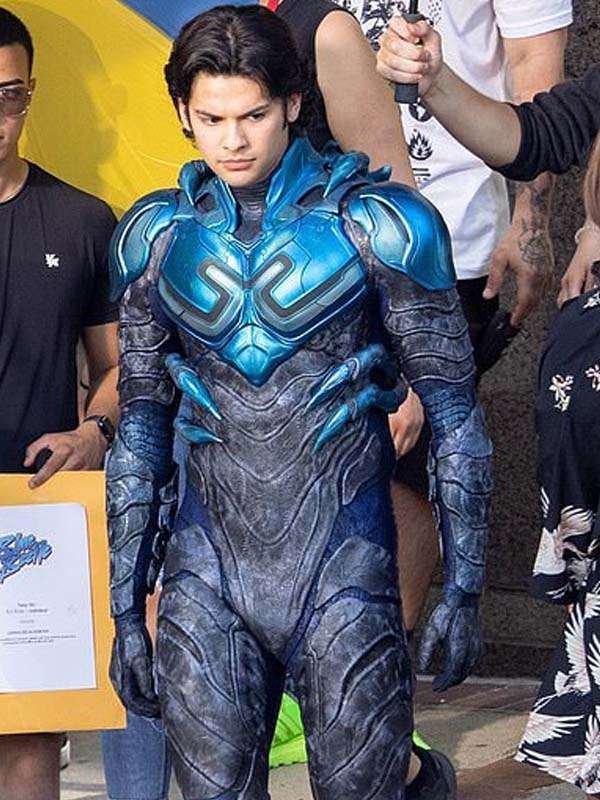 Xolo Maridueña Blue Beetle 2023 Jacket