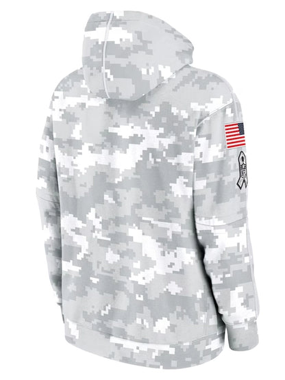 2024 Seattle Seahawks Arctic Camo Salute to Service Hoodie