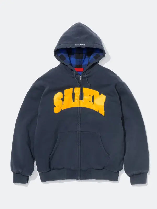 Supreme SALEM Zip Up Hooded Sweatshirt